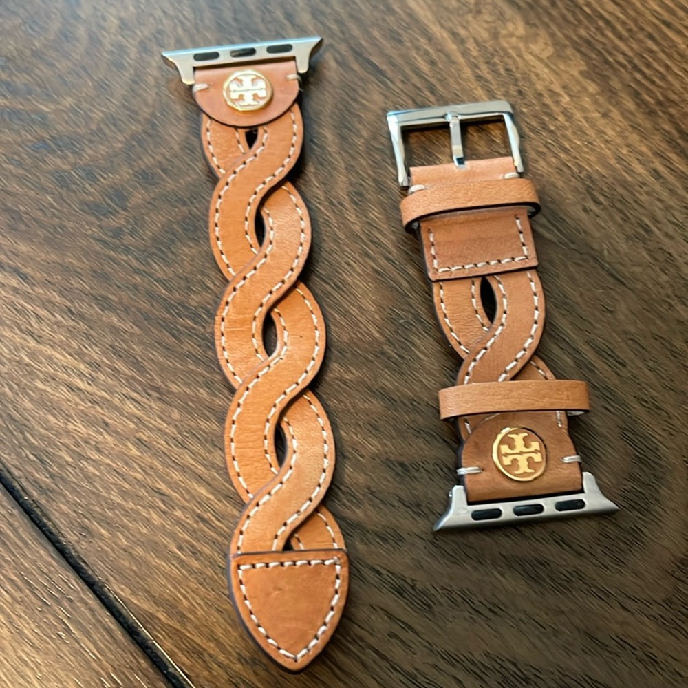 Tory Burch Leather Apple Watch Band